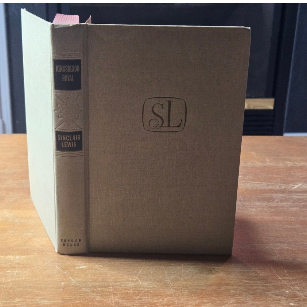 Random House Kingsblood Royal Sinclair Lewis 1947 First Printing Hardcover Book